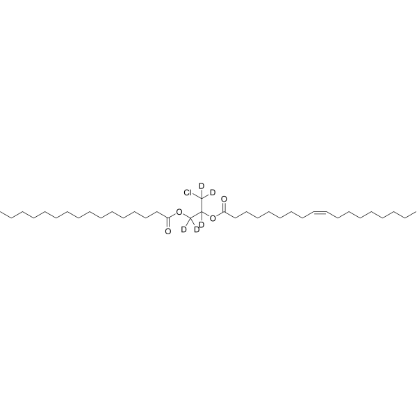 1-Palmitoyl-2-oleoyl-3-chloropropanediol-d5